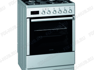 Плита (духовка) Gorenje K66342AX (232290, K24E1-134VM) - Фото